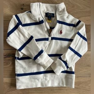 Ralph Lauren Polo Bots 18-24 half zip